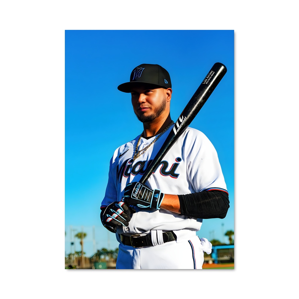Poster Luis Arraez – affiche Baseball